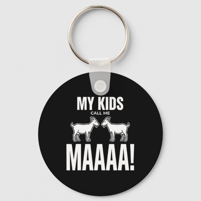 Min Ring Mig Maaaa Get Mom Mors Dag Nyckelring (Framsida)