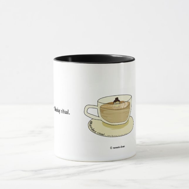 Min ritual Coffee mugg i måndags (Center)