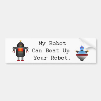 Min robot kan slå upp din robot bildekal
