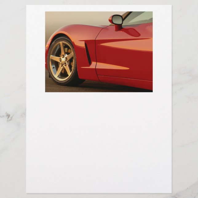 Min röda korvette (Framsida)