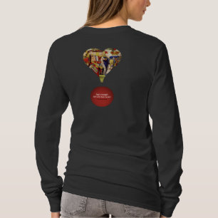 Min roliga valentin…, Av med deras huvud Tee Shirt