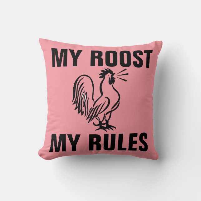 MIN ROOST MY REGLER TUPP PILLOWS KUDDE (Framsida)