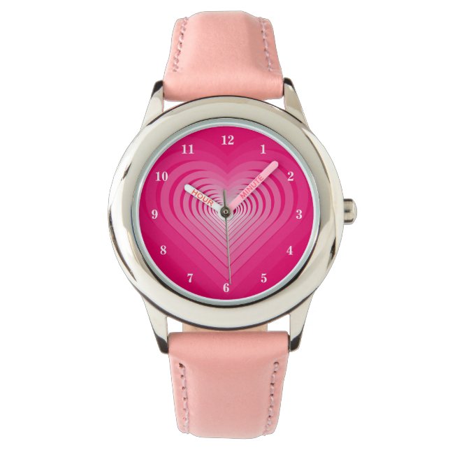 Min Rosa Kärlek Armbandsur (Framsida)