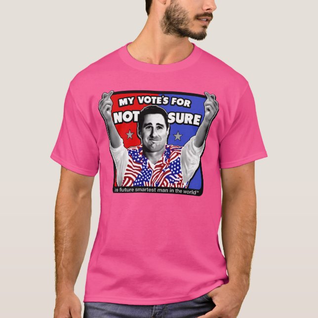 Min röst är inte säker - den framtida smartaste ma t shirt (Framsida)