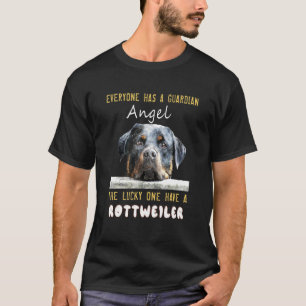 Min Rottweiler är en Guardian Angel T Shirt