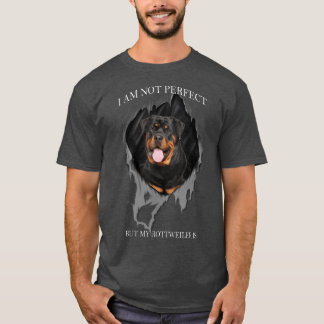 Min Rottweiler är Perfekt Hundar T Shirt