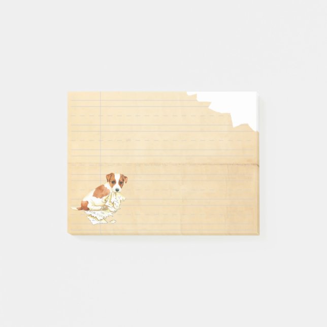 Min Russell Terrieråt min läxa Post-it Block (Framsida)