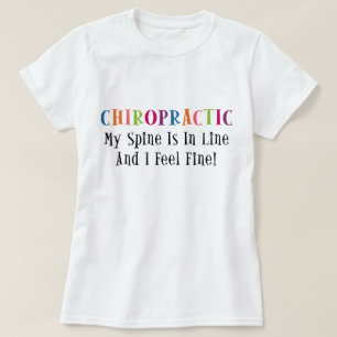 Min rygg är i linje T-Shirt