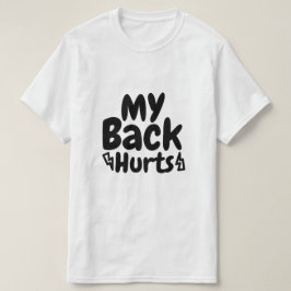 Min rygg Ontr ett relaterat obehag T Shirt