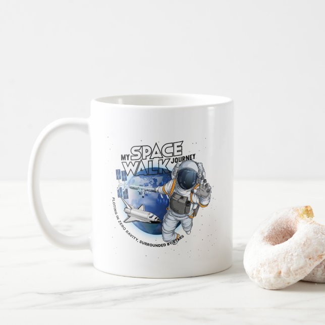 Min rymdpromenad | 11oz Klassisk Mugg (Med munk)