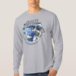 Min rymdpromenad | Herr Long Sleeve T Shirt