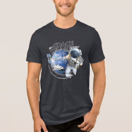 Min rymdpromenadresa (Mörkt läge) | Män T Shirt