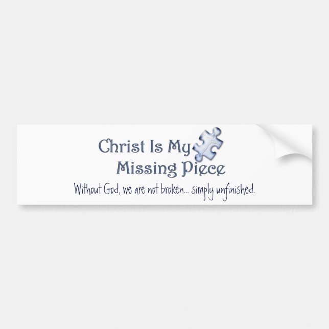 Min saknade bietreligiösa bildekal (Framsidan)