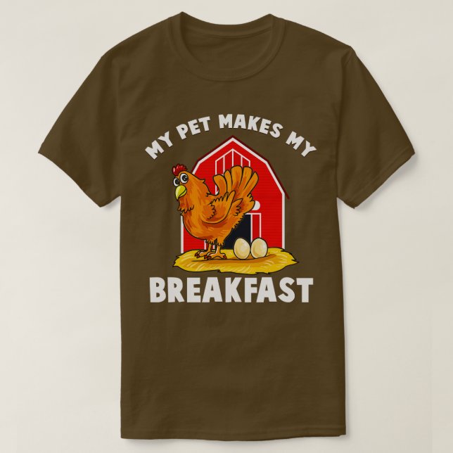 Min sällskapsdjur gör mig till Boskap från Breakfa T Shirt (Design framsida)