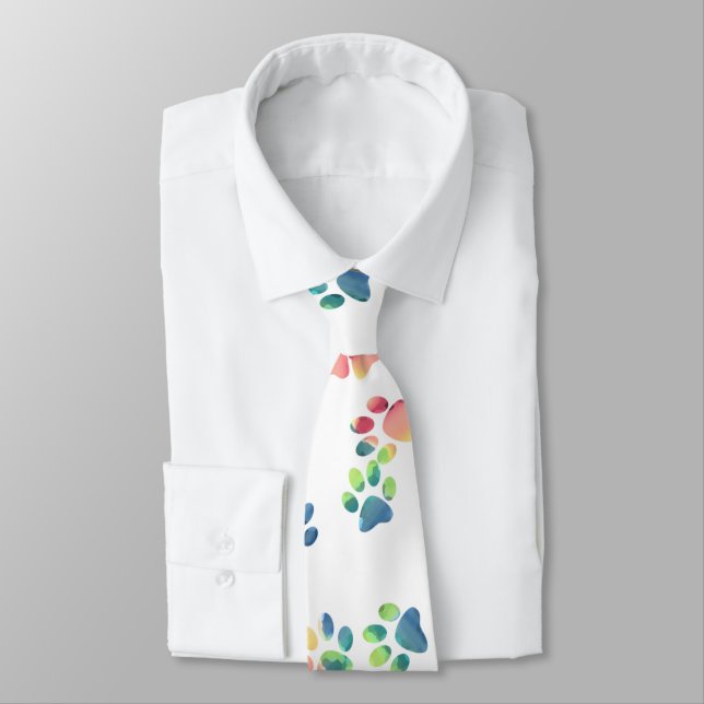 Min sällskapsdjur markerade min Saker Neck Tie Slips (Bunden)