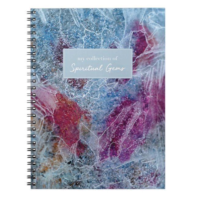 Min samling av (multicolour) andliga Gems, Anteckningsbok (Framsidan)