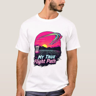 Min sanna flygbana Rolig Disc Golf-spelare Herrar T Shirt