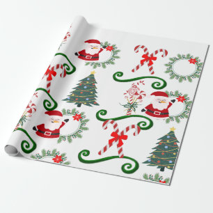 Min Santa Roligt Presentpapper