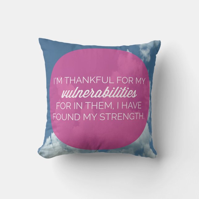 Min sårbarhetsoffert kudde (Framsida)