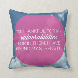 Min sårbarhetsoffert kudde