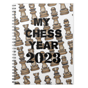 Min schackår 2023, anteckningsbok