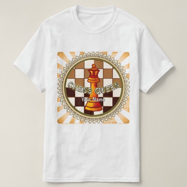 Min schackdrottning T-Shirt (Design framsida)