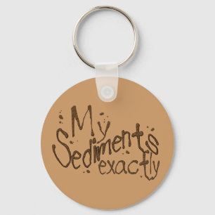 Min Sediments exakt Keychain Nyckelring