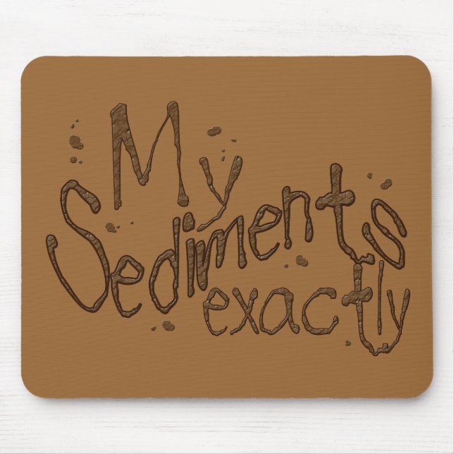 Min Sediments exakt Mousepad Musmatta (Framsidan)