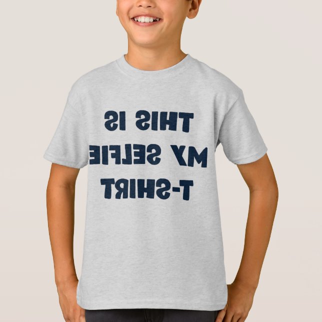 Min Selfie T-Shirt (Framsida)