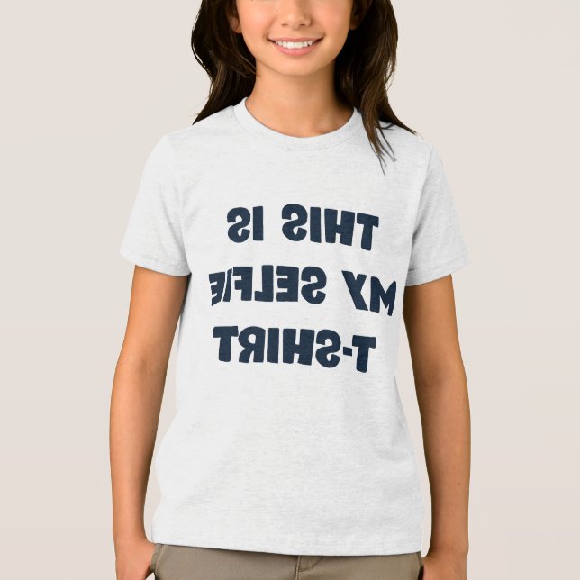 Min Selfie T-Shirt (Framsida)