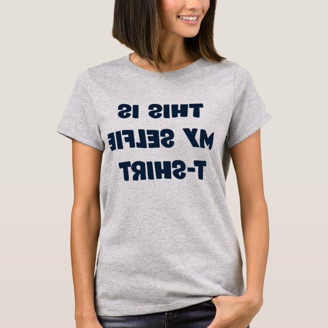 Min Selfie T-Shirt (Framsida)