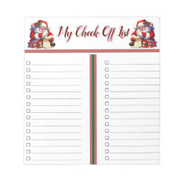 Min semesterrutin checklista anteckningsblock