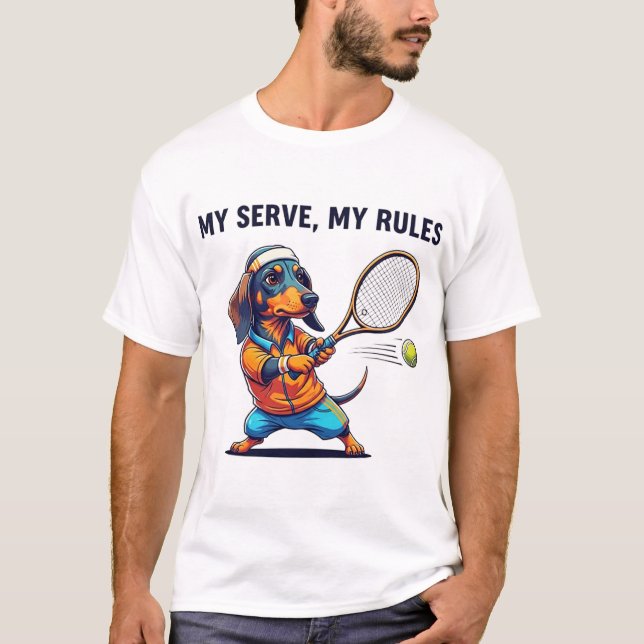 Min serve, mina regler t shirt (Framsida)