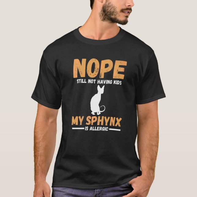 Min sfärx är allergisk t shirt (Framsida)
