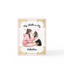 Min Sheltie är Min Valentine