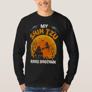 Min Shih Tzu åker på passagerarplats  Shih Tzu Hun T Shirt