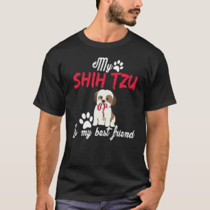 Min Shih tzu är min roliga kärlekskjortor för T Shirt