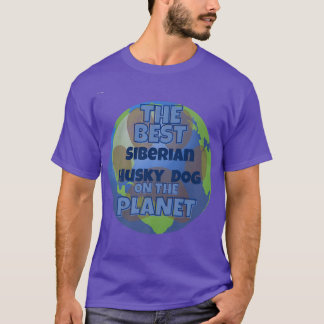 Min Siberian husky är världens bästa hund T Shirt