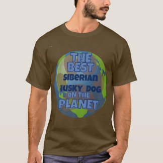 Min Siberian husky är världens bästa hund T Shirt
