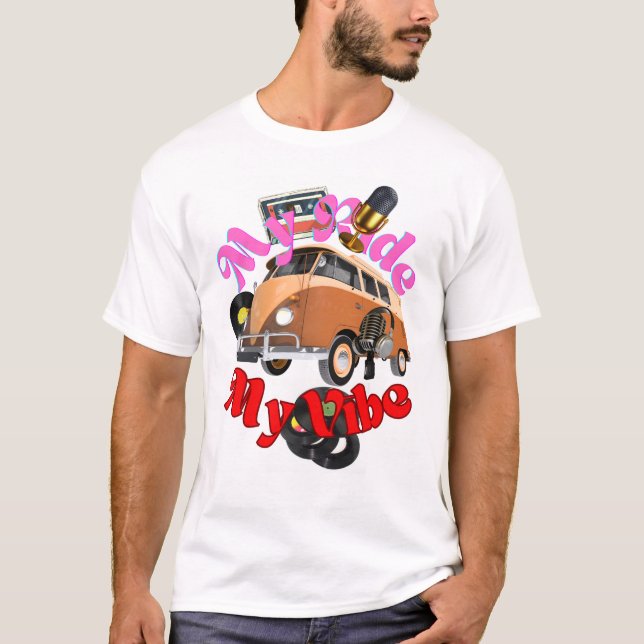 Min sida: Min vibe T Shirt (Framsida)