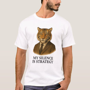MIN SILENCE ÄR STRATEGI T SHIRT