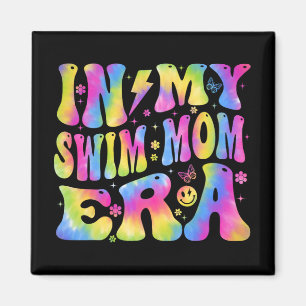 Min Simma Mamma Era Funny Swimming Swimming Coach Magnet
