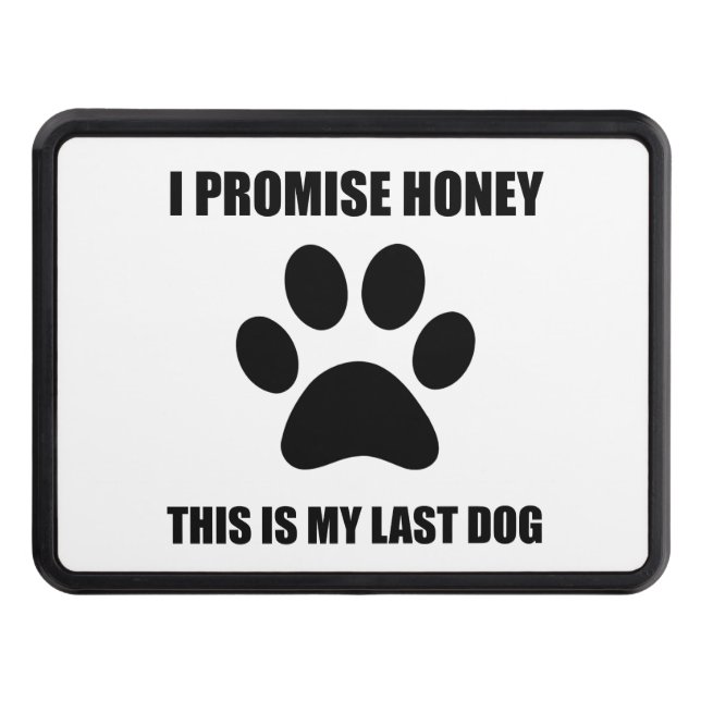 Min sist hund dragkroksskydd (Framsidan)