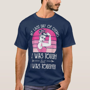 Min sista dag av kemoterapi mot bröstcancer t shirt