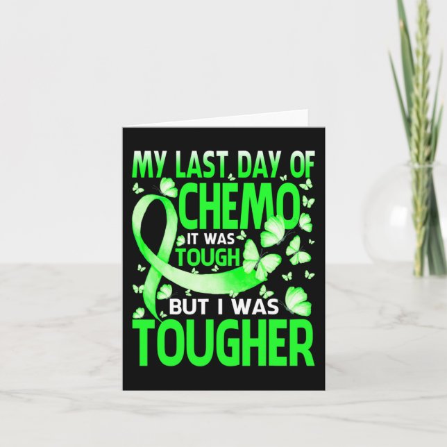 Min sista dag, Chemo Brain Disabilities Awaren Kort (Framsida)