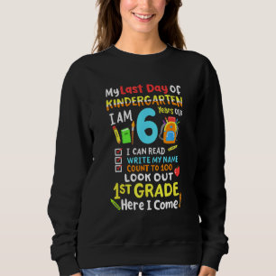 Min sista dag i Kindergarten 1:a Klass här i Kom T Shirt