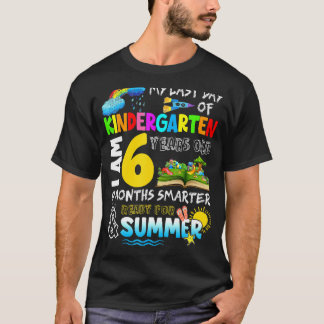 Min sista dag i Kindergarten Im 6 år gammal sommar T Shirt