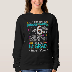 Min sista dag i Kindergarten, se upp första Klass T Shirt
