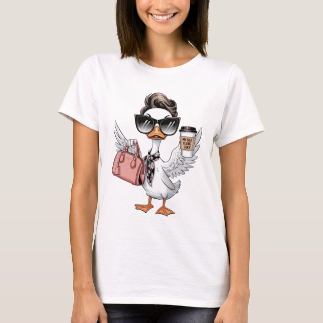 Min Sista Flygande Anka  T Shirt (Framsida)