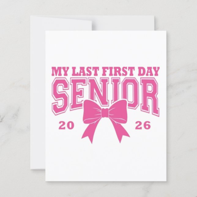 🎀 min sista första dag, högre 2026 (Framsida)